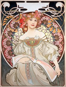 Poster door Alphonse Mucha